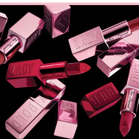 BNIB Too Faced! Lady BOLD đź’‹Power pigment Lipstick BE True To Youđź’‹ - Picture 6 of 7